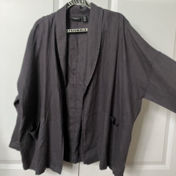 Adrienne Vittadini Gray Cardigan - Picture 5 of 7